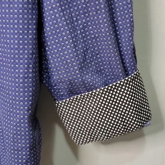 ❤️TED BAKER London Mens Long Sleeve Polo Size 6 - Picture 7 of 12